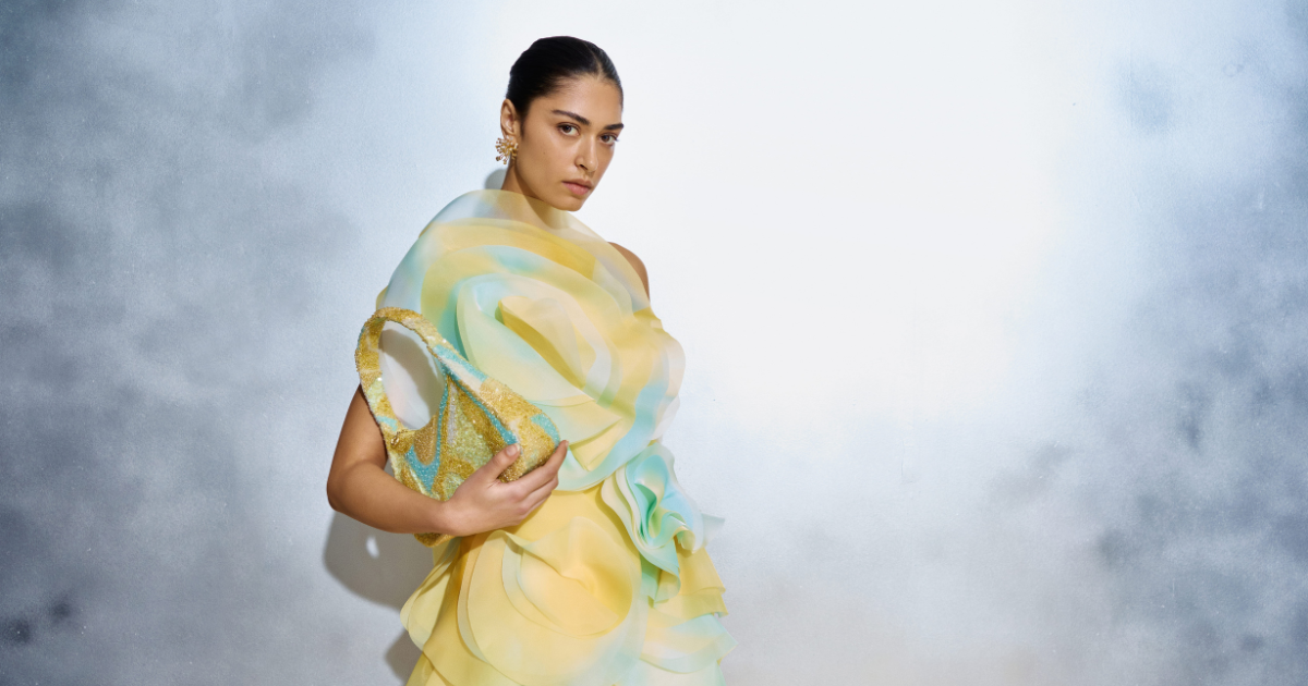 A model wearing Acler clothing