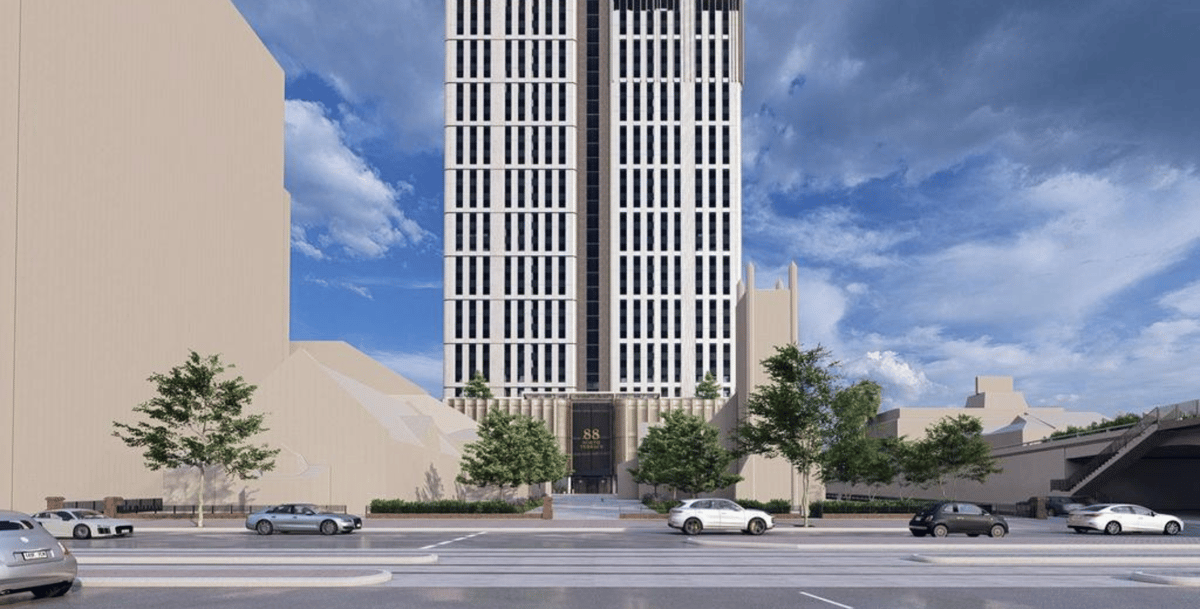 Artist Impression of 88 North Tce