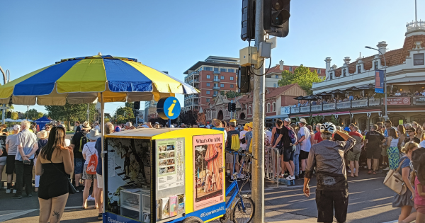 City Business Large Image visitor information bike