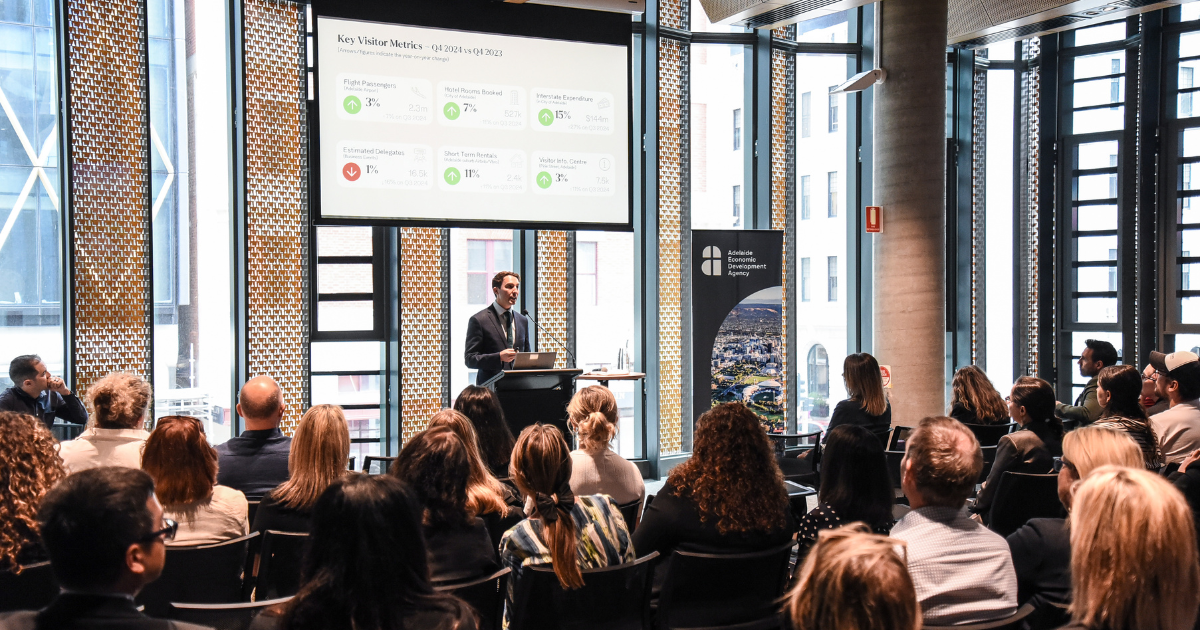 Speaker at the last Visitor Economy Foruum