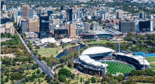 City Business Small pic Aerial Adelaide