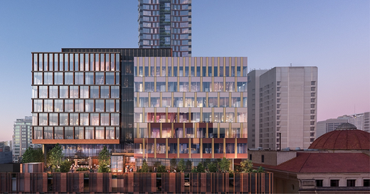 A 3D Render of a new development