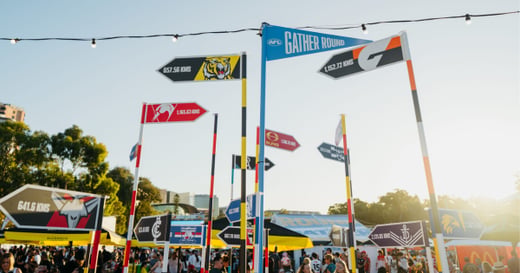 Gather Round Flags