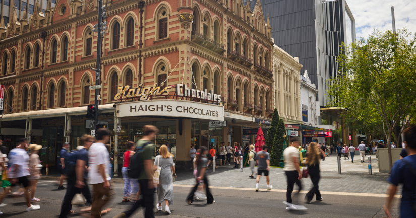 Rundle Mall in December 2025.