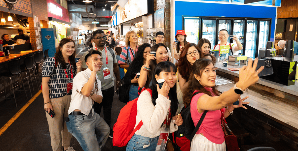 Study Adelaide junket at the Adelaide Central Market