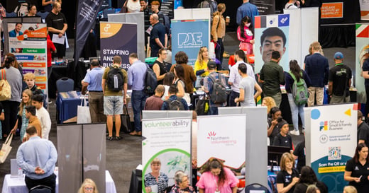 Western Adelaide Jobs Expo stalls